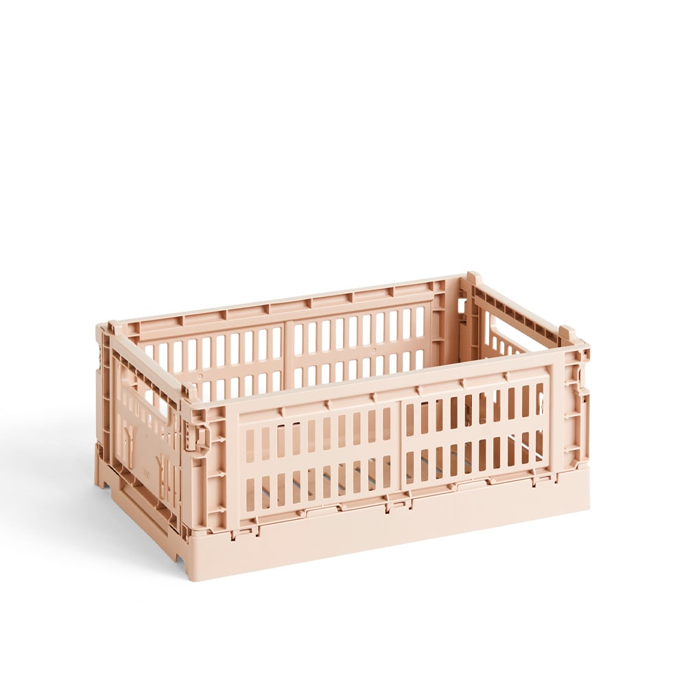 HAY Colour Crate S 17x26,5 cm Powder | Scandinavisch Interieur | Opbergmanden | Beige