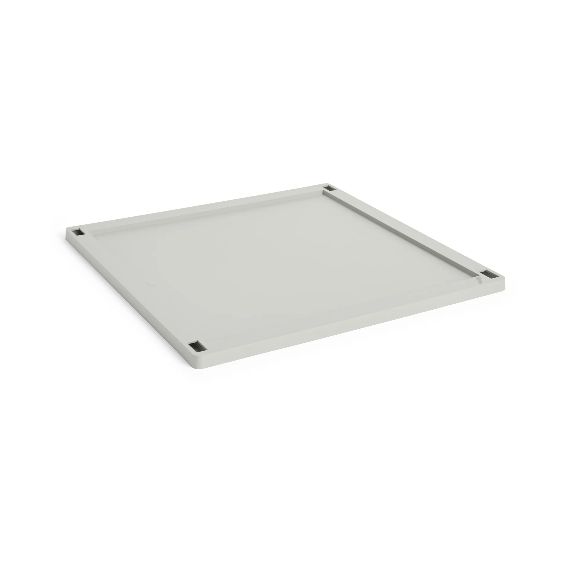 Colour Crate Square deksel plastic large, Grey HAY