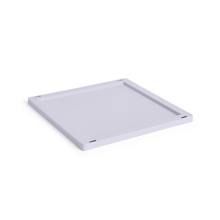 Colour Crate Square/Cube deksel plastic medium - Lavender - HAY
