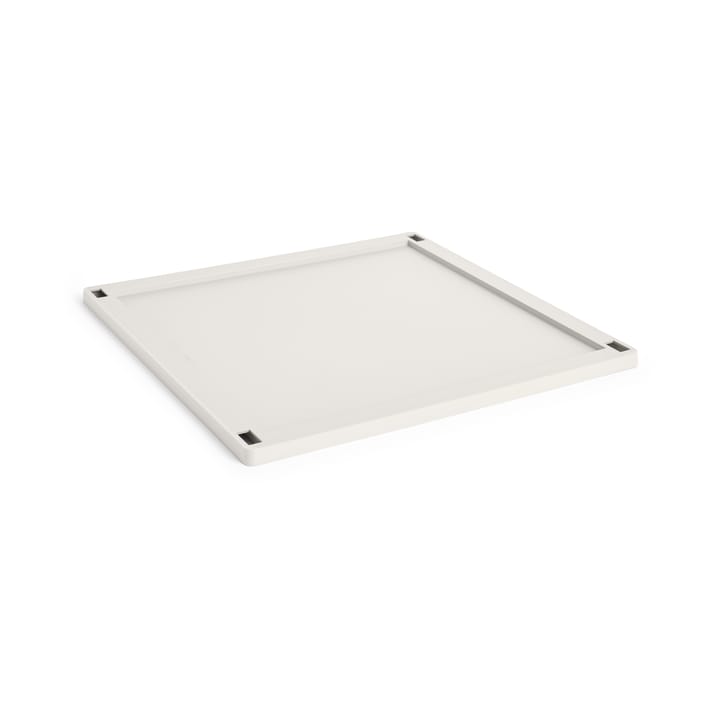 Colour Crate Square/Cube deksel plastic medium - Off white - HAY