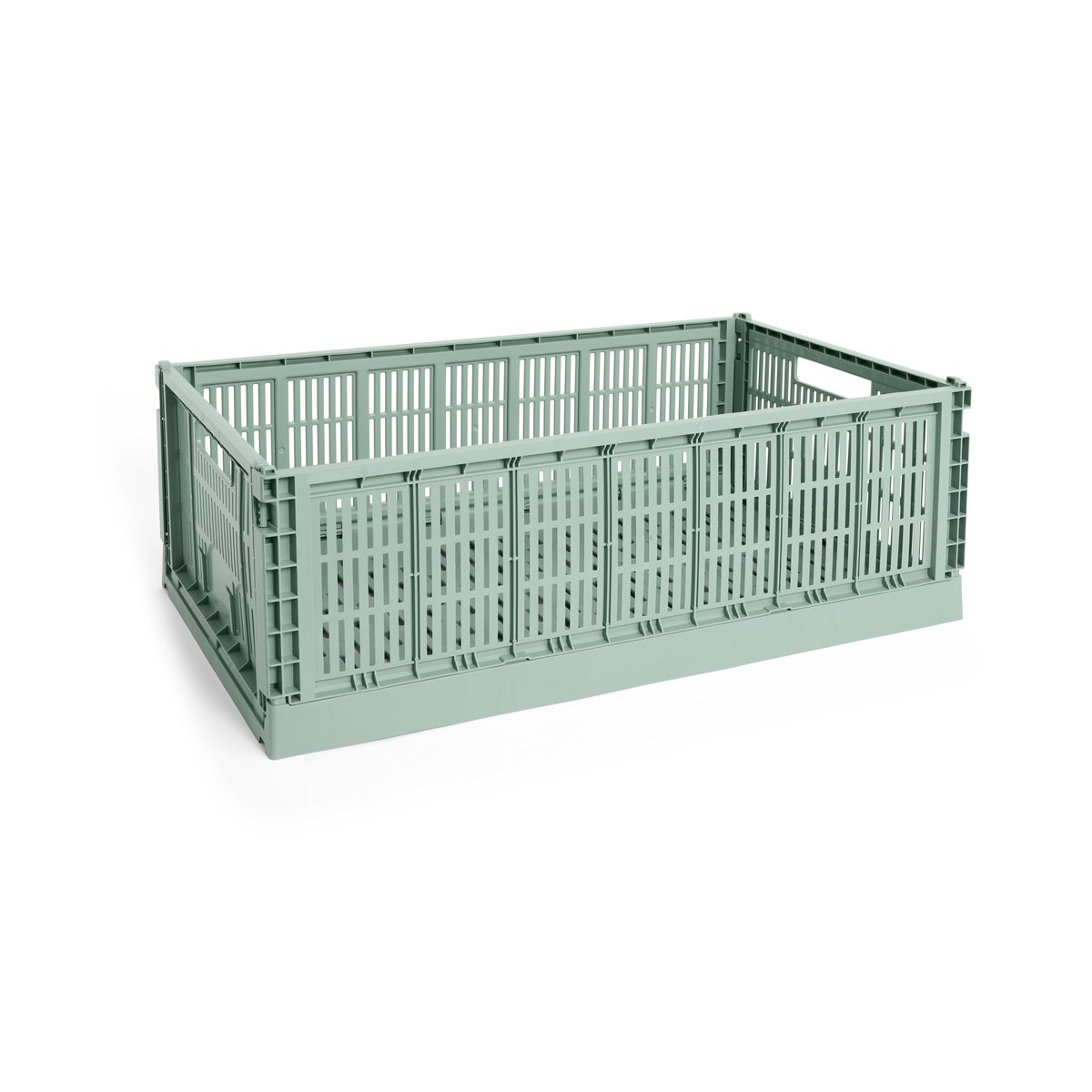 HAY Colour Crate XL 42x68 cm Sage green | Scandinavisch Interieur | Dozen & boxen | Groen
