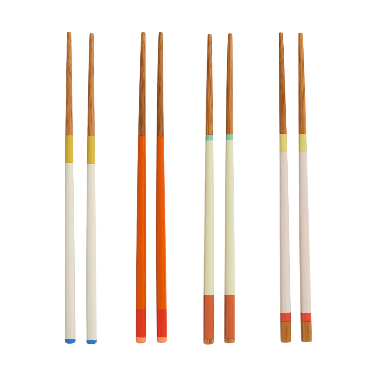 Colour eetstokjes 4-pack, Heldere kleuren HAY