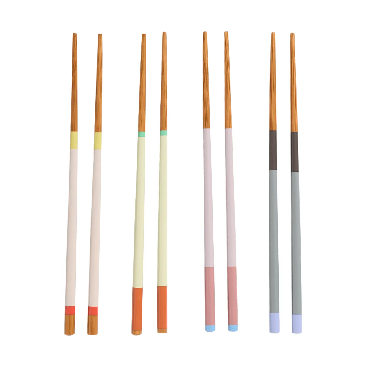 Colour eetstokjes 4-pack, Pastel HAY
