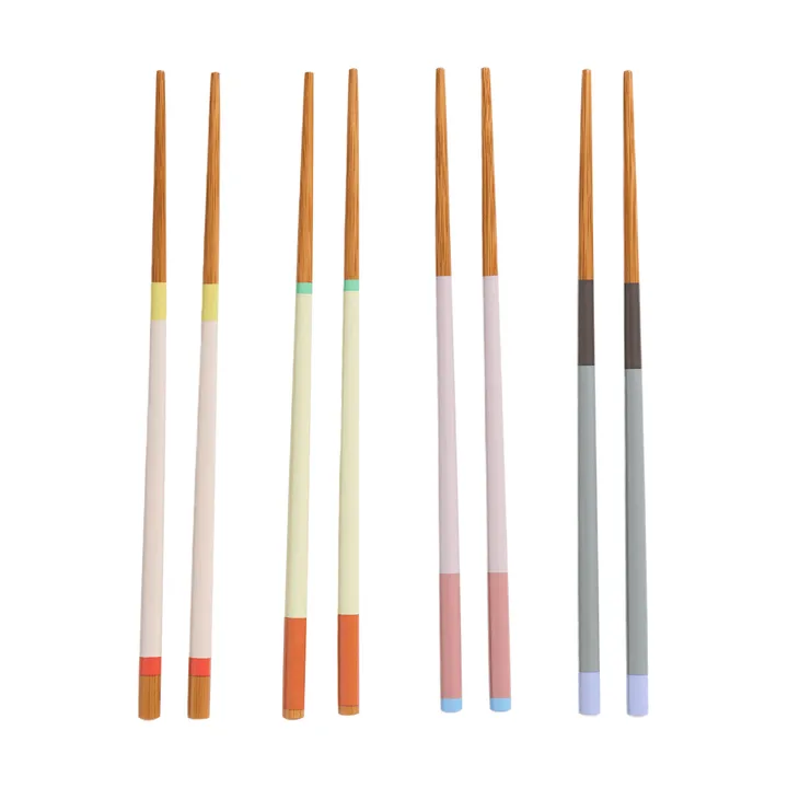 Colour eetstokjes 4-pack - Pastel - HAY