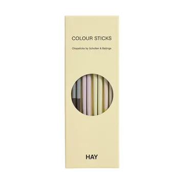 Colour eetstokjes 4-pack - Pastel - HAY