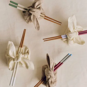 Colour eetstokjes 4-pack - Subtiel - HAY