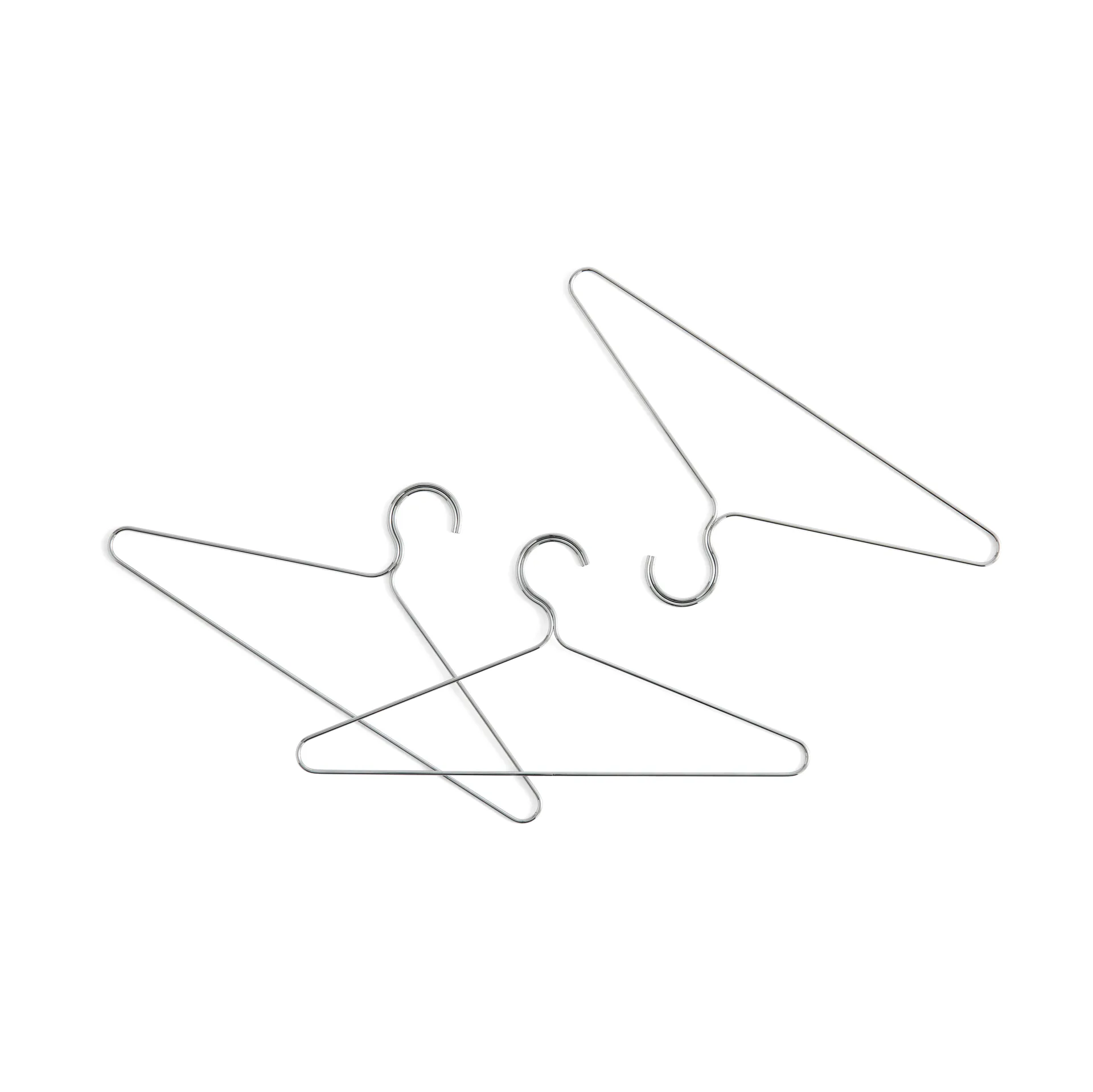 Colour kledinghanger 3-pack, Mirror HAY