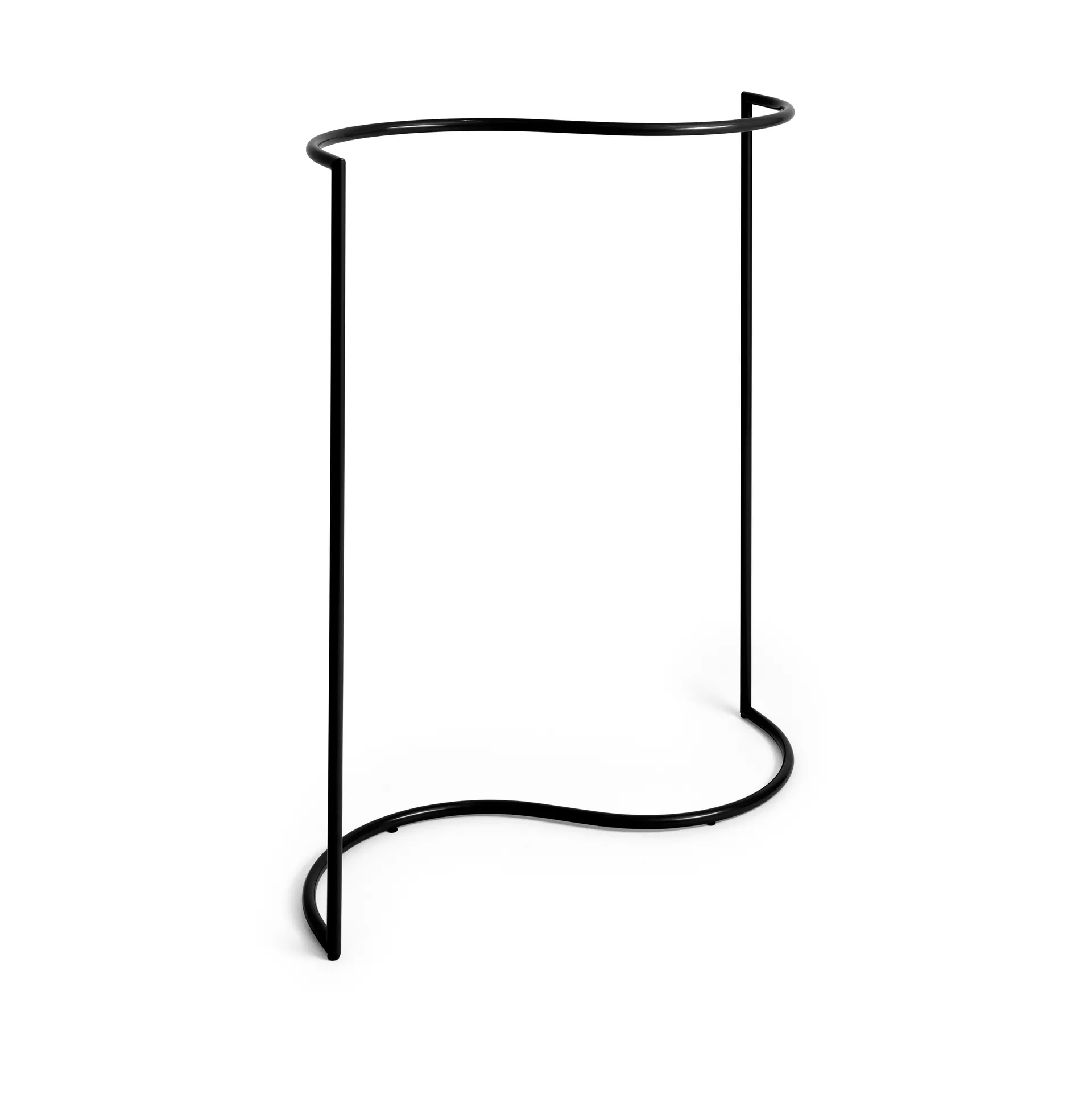 Colour Rack s-shape klerenhanger 144,2x150 cm, Black HAY