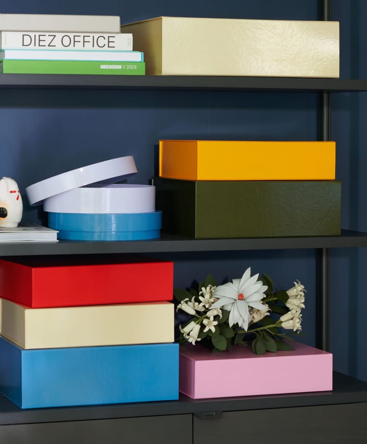 Colour Storage L doos met deksel 34,5x41,5 cm, Vanilla HAY