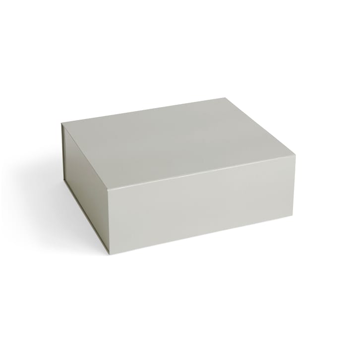 Colour Storage M doos met deksel 29,5x35 cm - Grey - HAY