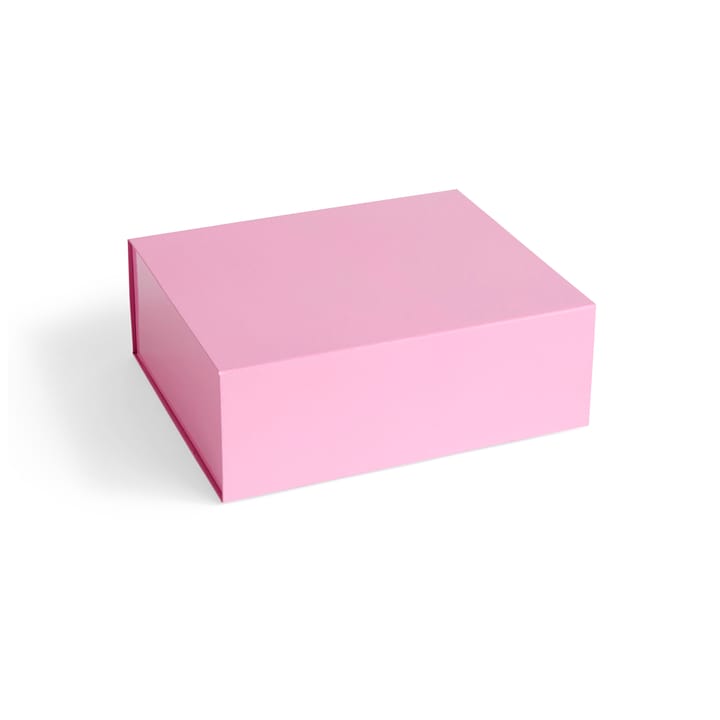 Colour Storage M doos met deksel 29,5x35 cm - Light pink - HAY
