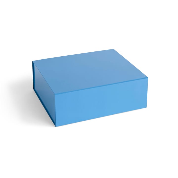 Colour Storage M doos met deksel 29,5x35 cm - Sky blue - HAY