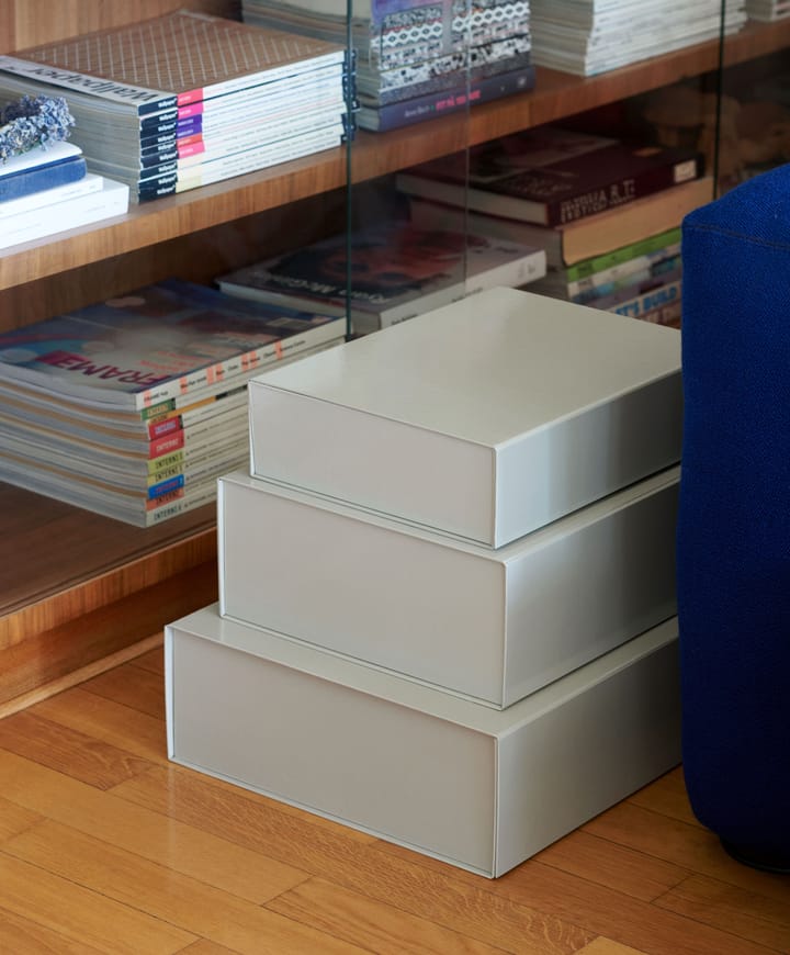 Colour Storage S doos met deksel 25,5x33 cm, Grey HAY