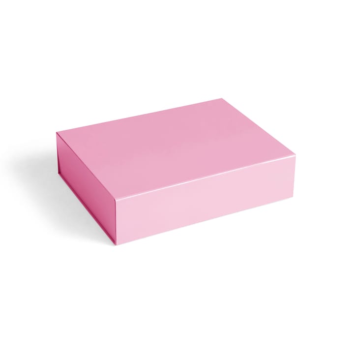 Colour Storage S doos met deksel 25,5x33 cm - Light pink - HAY