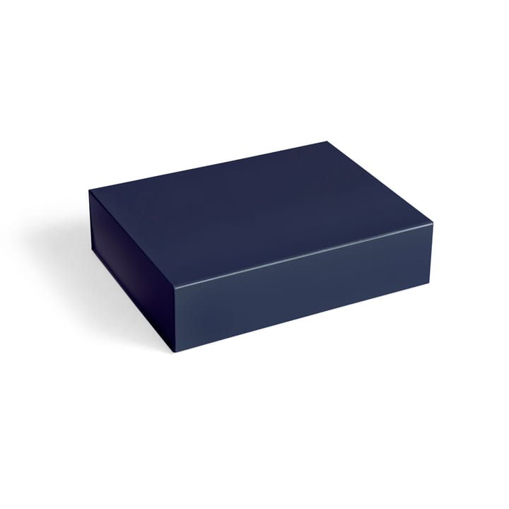 Colour Storage S doos met deksel 25,5x33 cm - Midnight blue - HAY