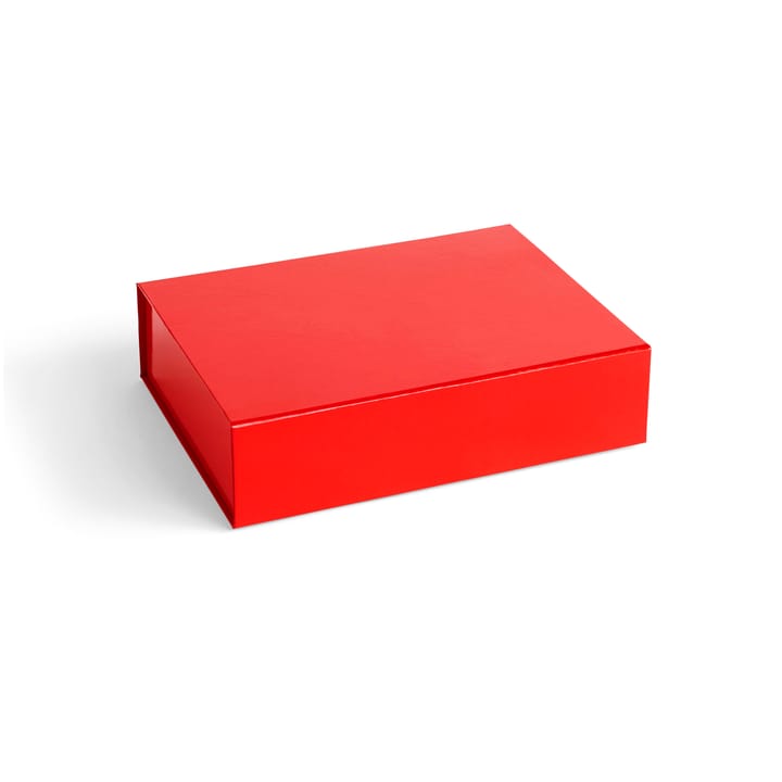 Colour Storage S doos met deksel 25,5x33 cm - Vibrant red - HAY