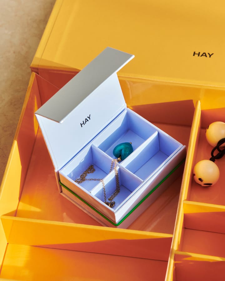 Colour Storage sieradendoos 23,2x16,1 cm, Egg yolk HAY