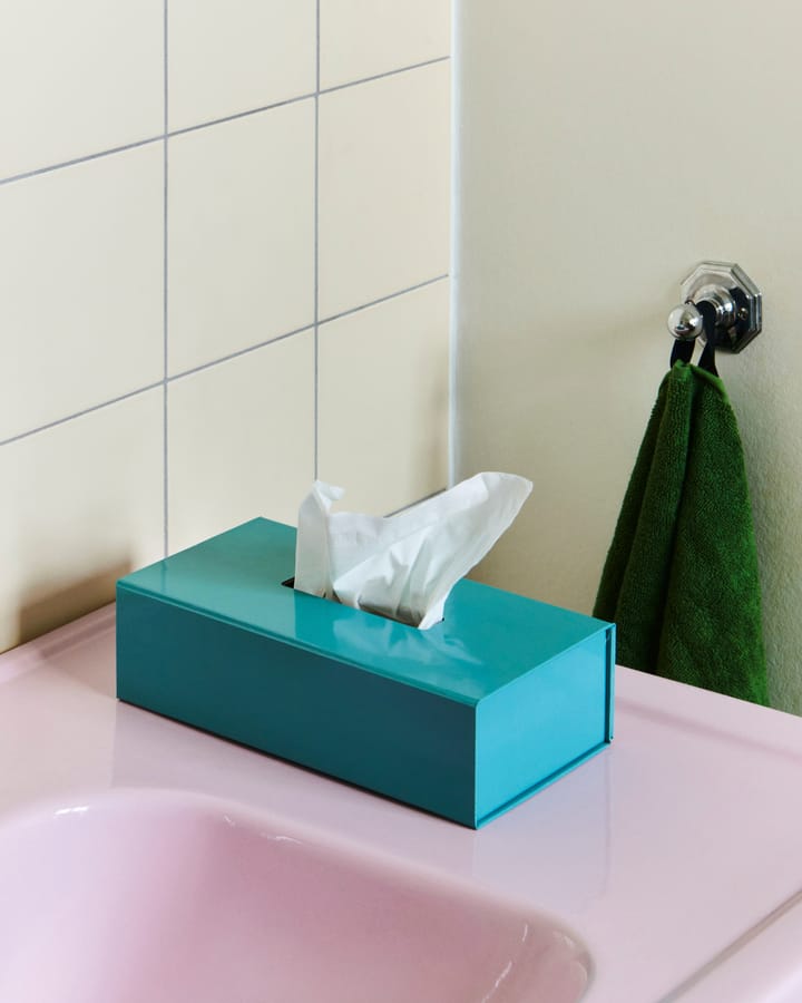 Colour Storage tissuehouder 24,5x13 cm, Ocean blue HAY