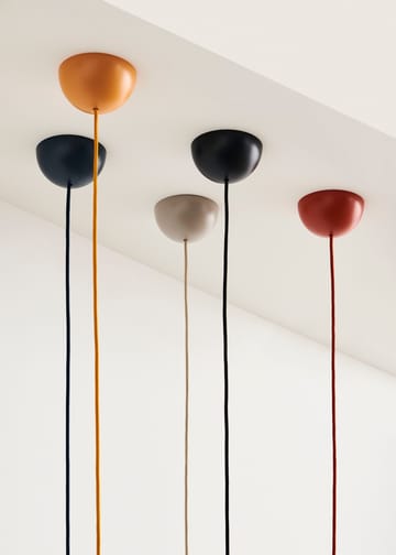 Common Pendant Cord sethanglamp Ø12 cm - Soft black - HAY