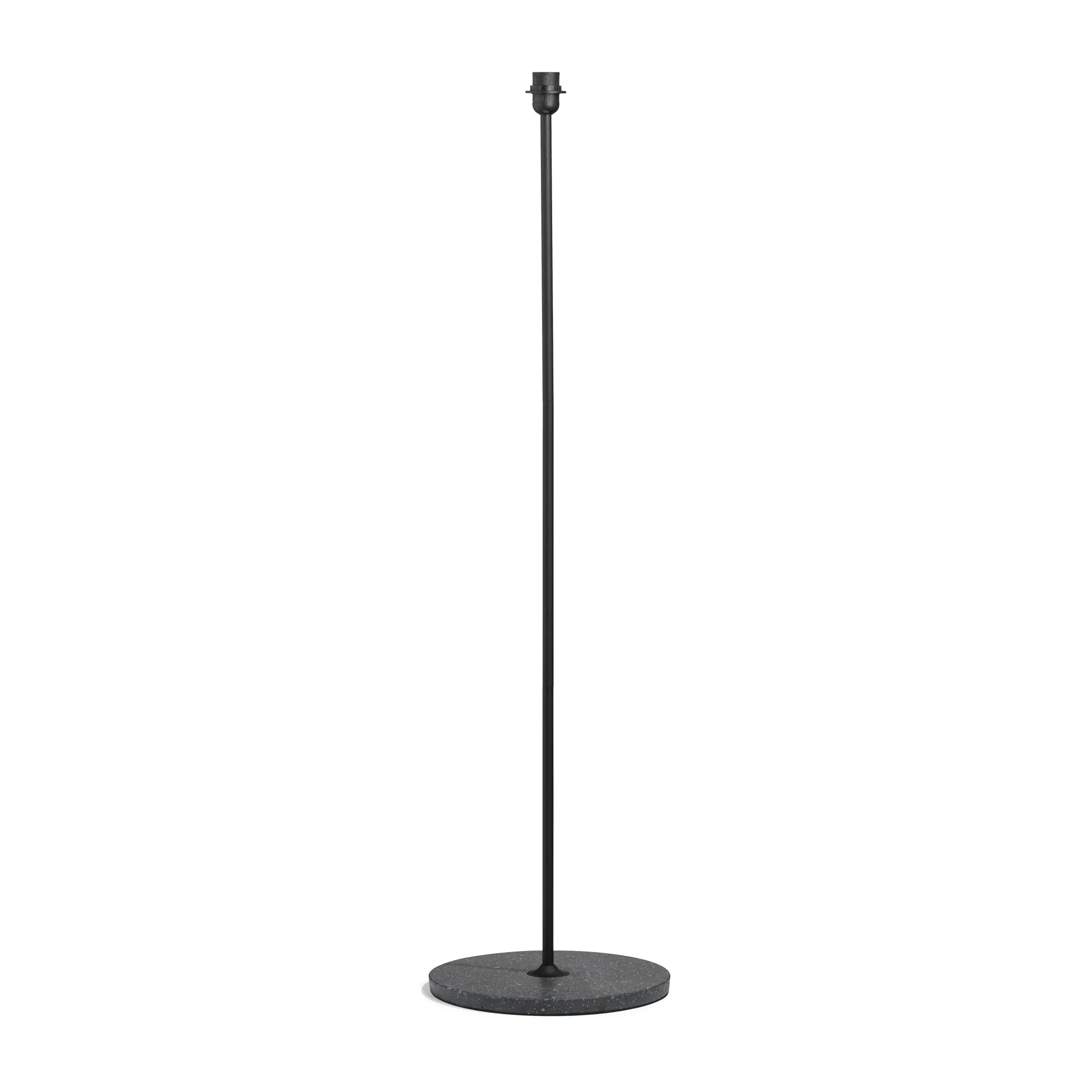 Common vloerstandaard 129 cm, Soft black-black terrazzo HAY