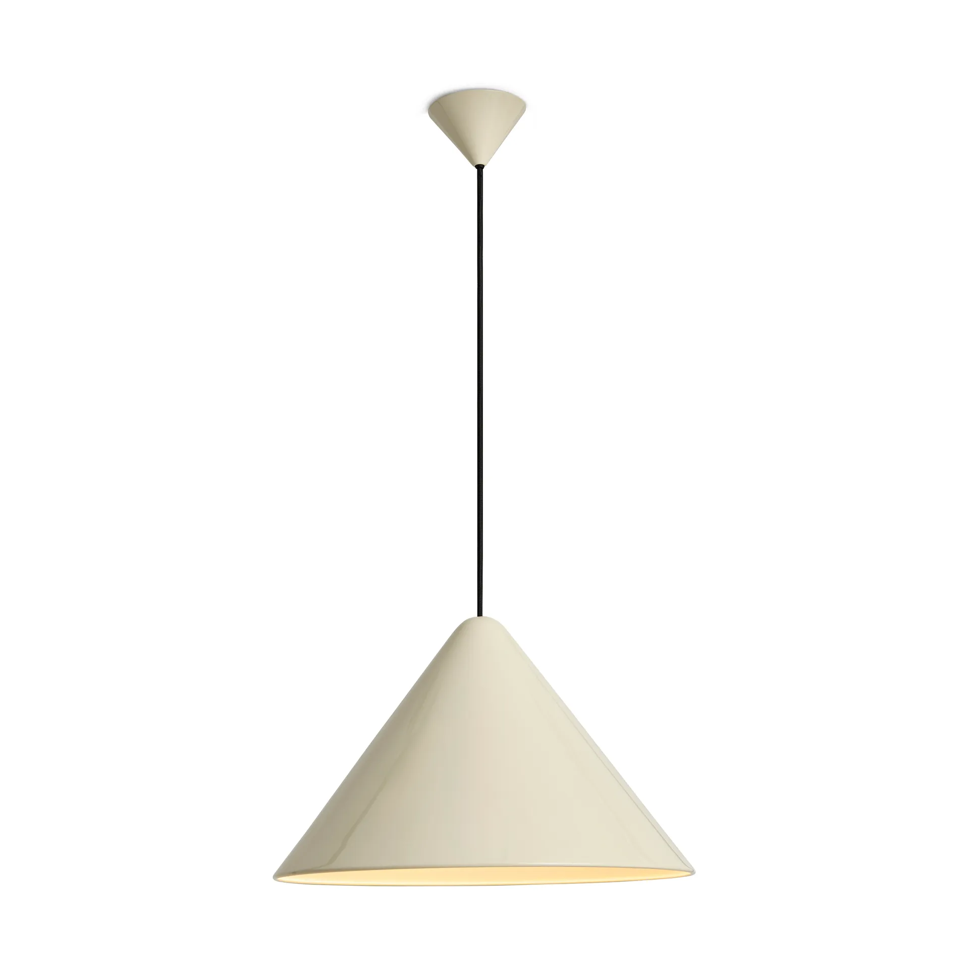 Compass verstelbare hanglamp 43 cm, Oyster white HAY