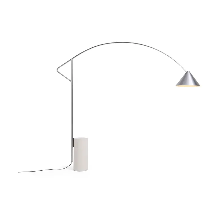 Compass vloerlamp - Zilverkleurig - HAY