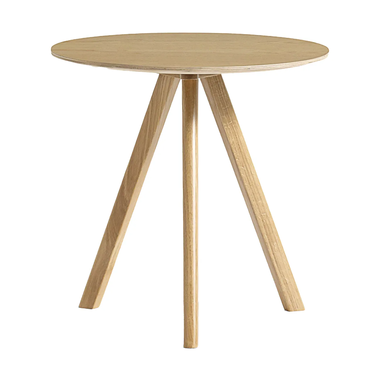 CPH20 2.0 salontafel Ø50 cm, Gelakt eiken-eikenfineer HAY