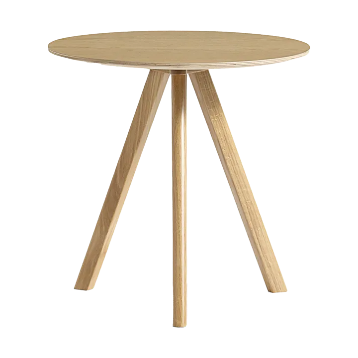 CPH20 2.0 salontafel Ø50 cm - Gelakt eiken-eikenfineer - HAY