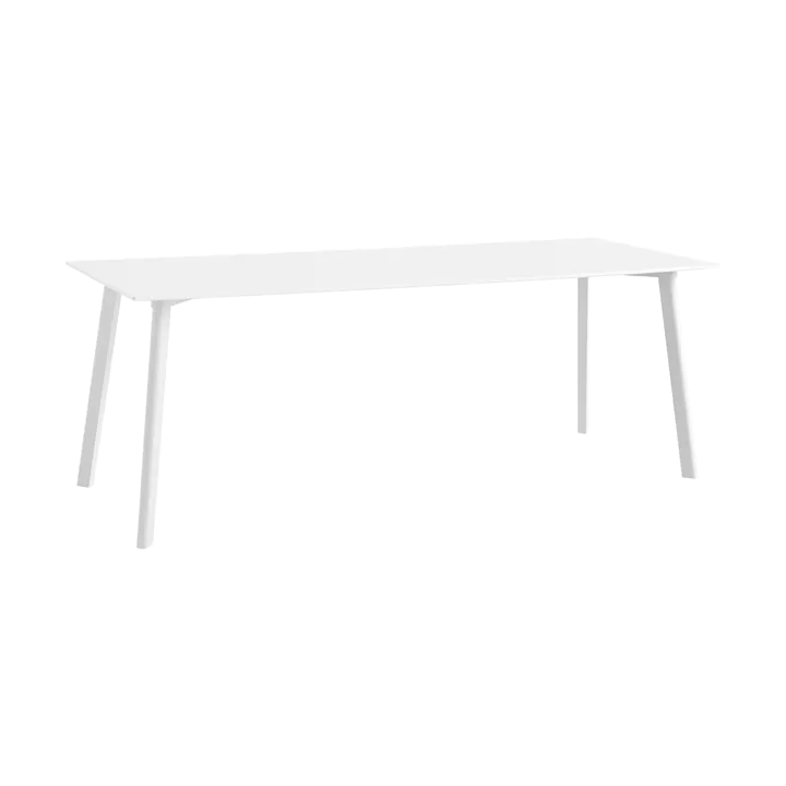 CPH210 Deux 2.0 tafel 75x200 cm - Pearl white water based-beuken - HAY