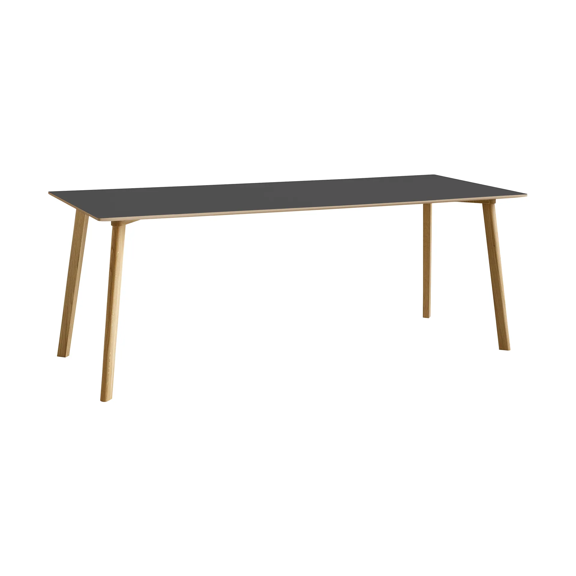 CPH210 Deux 2.0 tafel 75x200 cm, Stone grey-gelakt eiken HAY