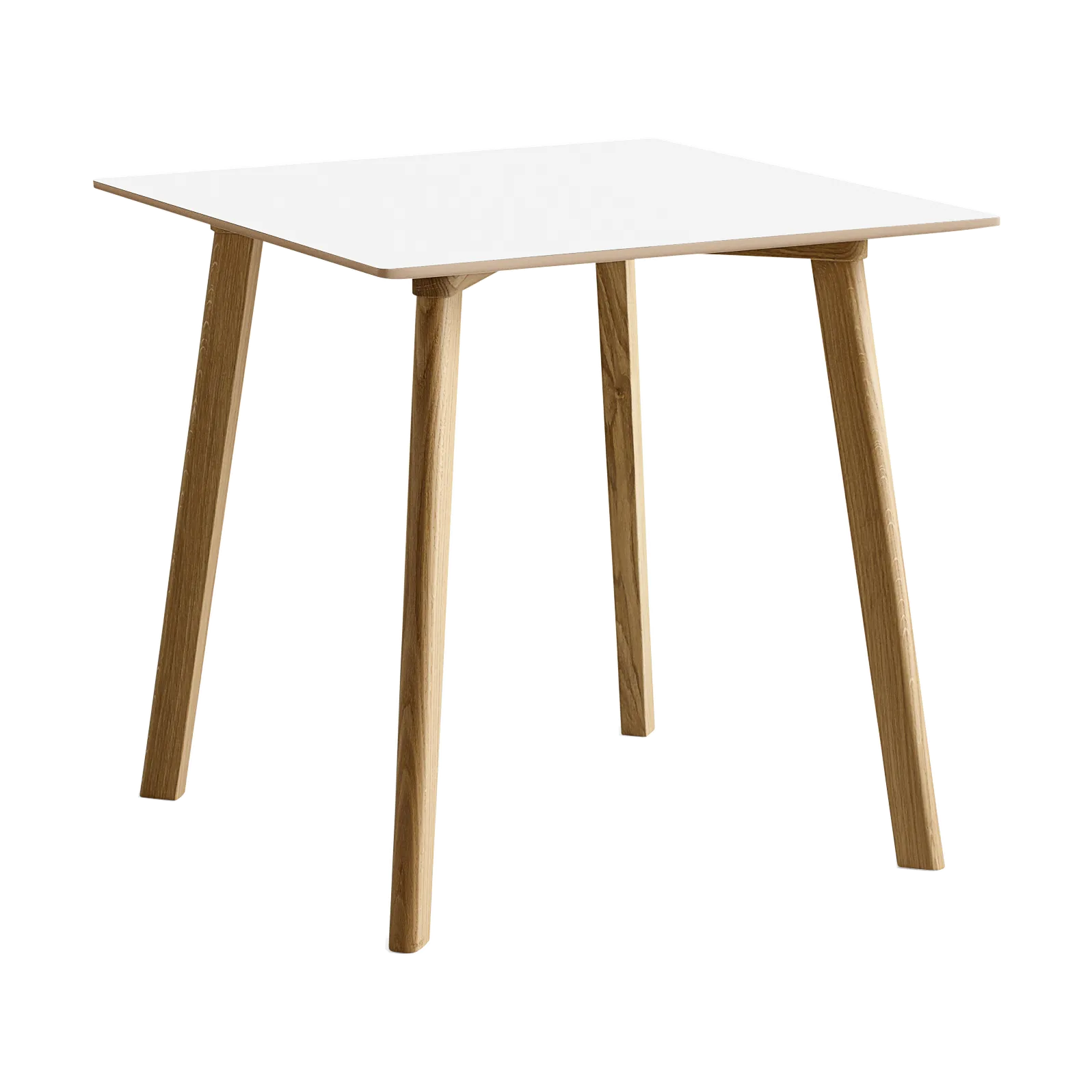 CPH210 Deux 2.0 tafel 75x75 cm, Pearl white-gelakt eiken HAY