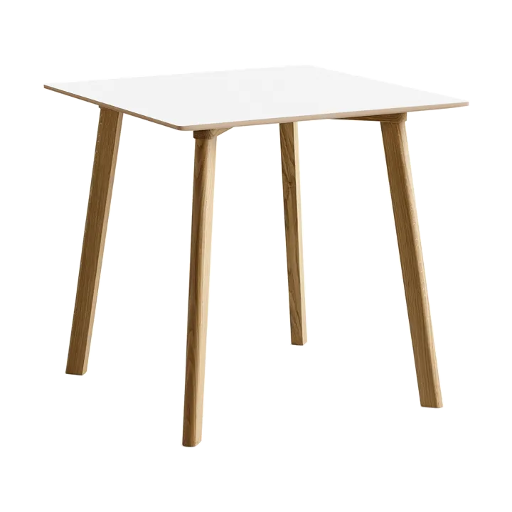 CPH210 Deux 2.0 tafel 75x75 cm - Pearl white-gelakt eiken - HAY