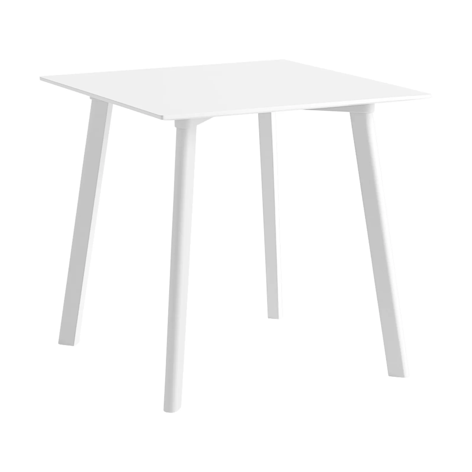 CPH210 Deux 2.0 tafel 75x75 cm, Pearl white water based-beuken HAY