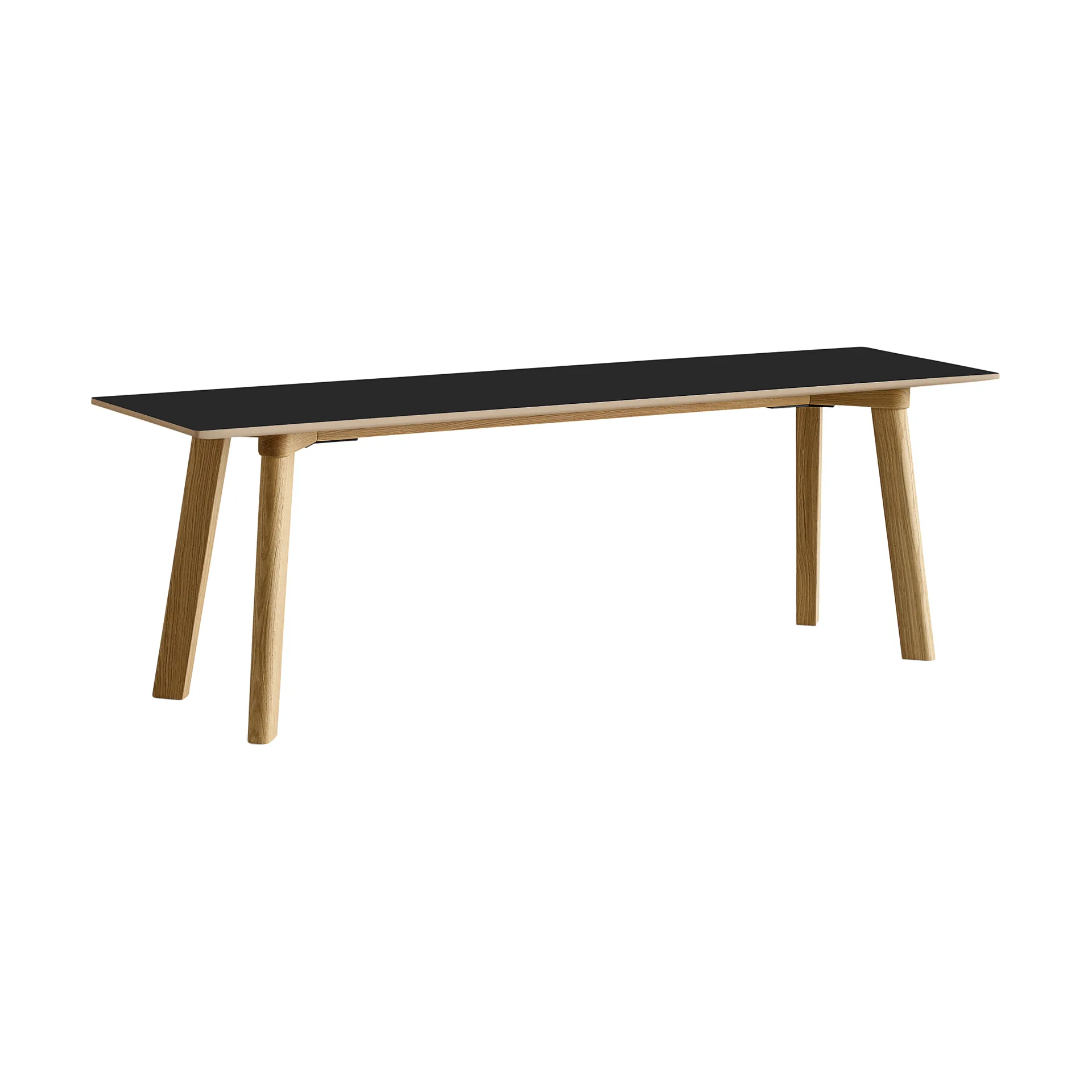 CPH215 Deux 2.0 bank 140 cm, Black laminate-gelakt eiken HAY