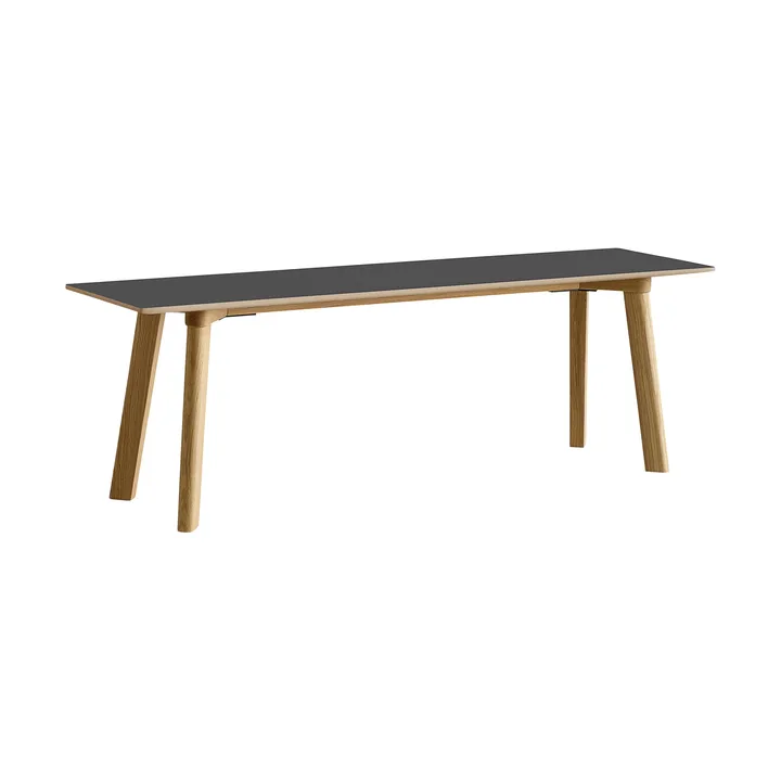 CPH215 Deux 2.0 bank 140 cm - Stone grey-gelakt eiken - HAY
