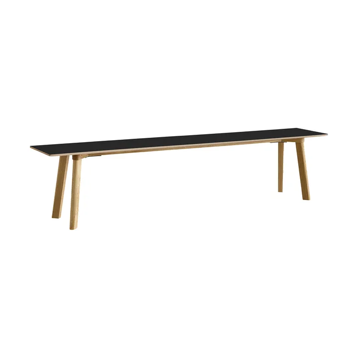 CPH215 Deux 2.0 bank 200 cm - Black laminate-gelakt eiken - HAY