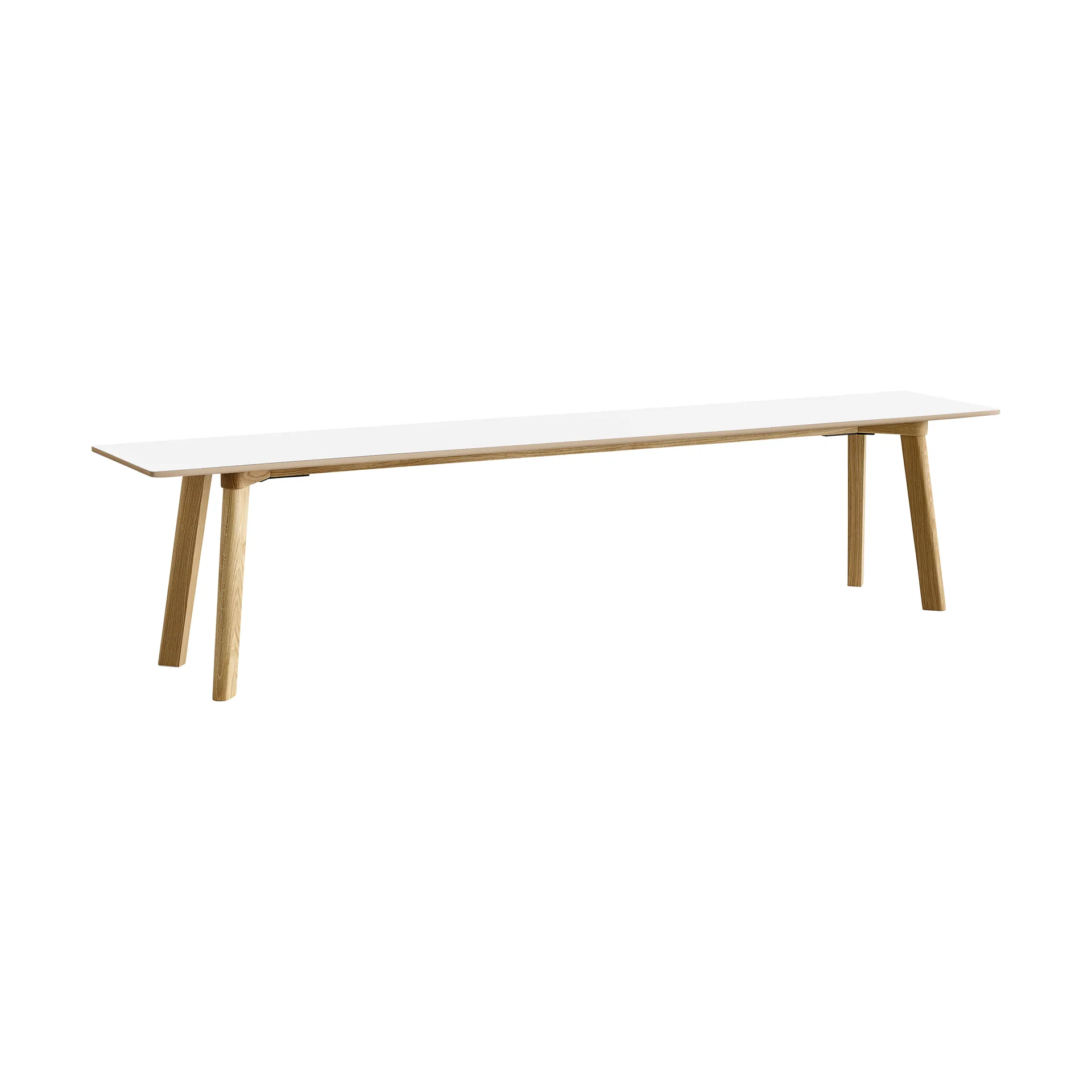 CPH215 Deux 2.0 bank 200 cm, Pearl white-gelakt eiken HAY