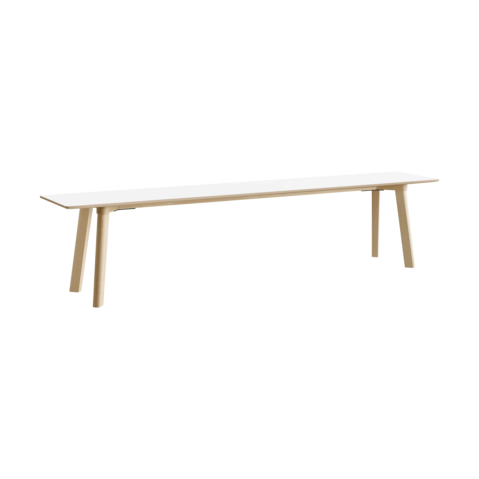 CPH215 Deux 2.0 bank 200 cm, Pearl white-onbehandeld beuken HAY