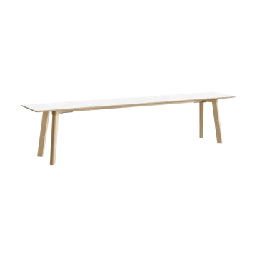 CPH215 Deux 2.0 bank 200 cm - Pearl white-onbehandeld beuken - HAY