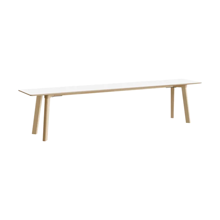 CPH215 Deux 2.0 bank 200 cm - Pearl white-onbehandeld beuken - HAY