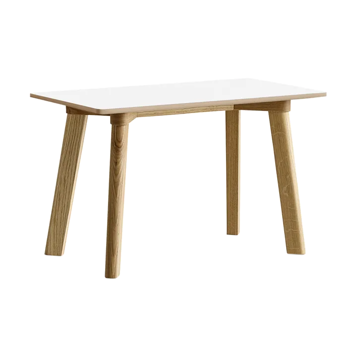CPH215 Deux 2.0 bank 75 cm - Pearl white-gelakt eiken - HAY