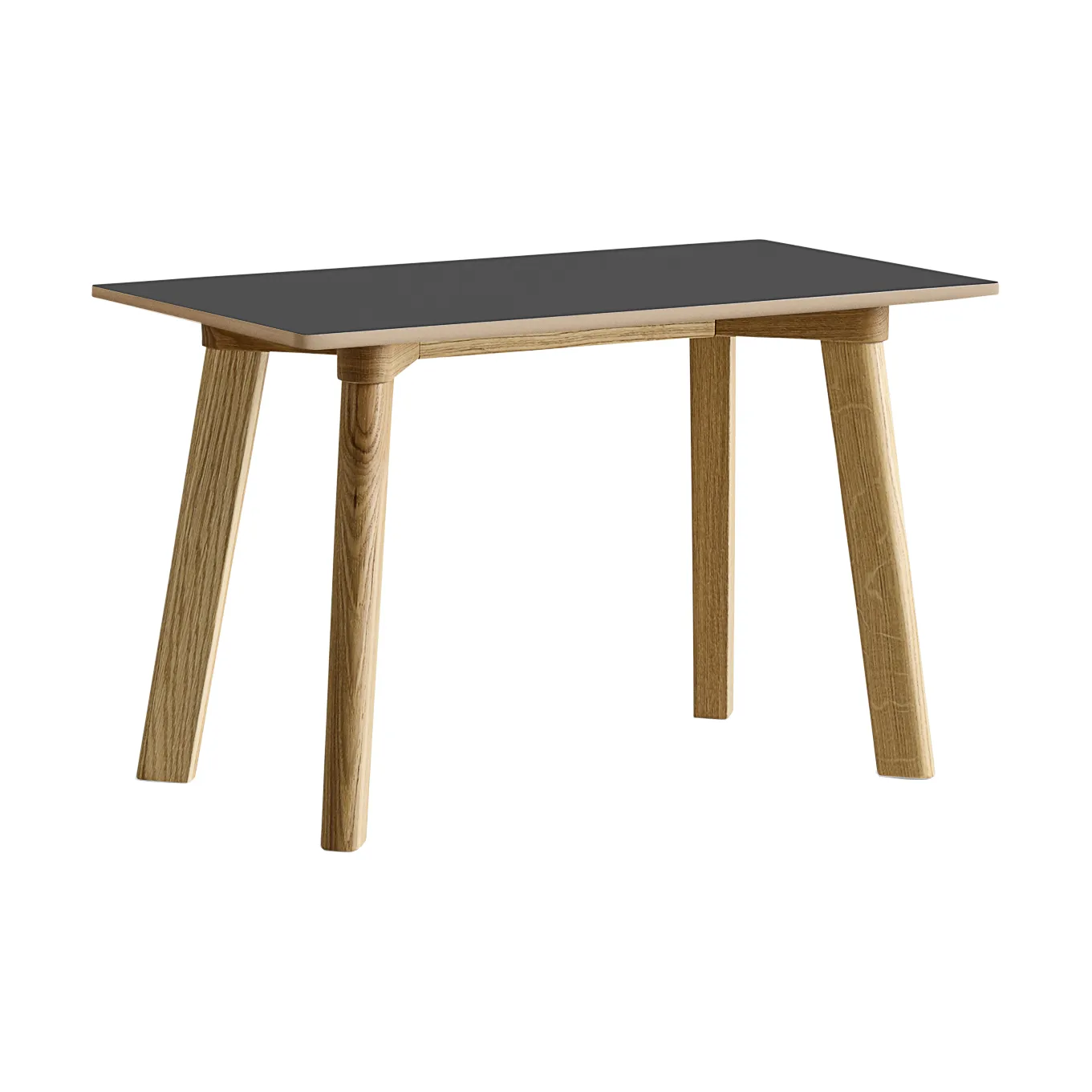CPH215 Deux 2.0 bank 75 cm, Stone grey-gelakt eiken HAY