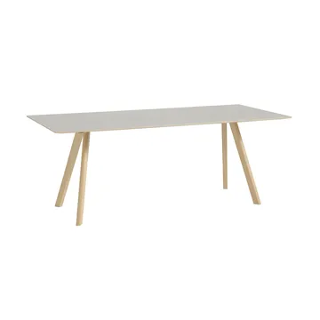 CPH30 2.0 eettafel 90x200 cm - Off white linoleum-gelakt eiken - HAY