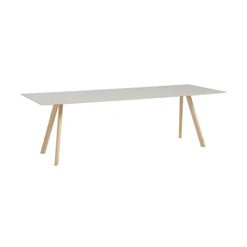 CPH30 2.0 eettafel 90x250 cm - Off white linoleum-gelakt eiken - HAY