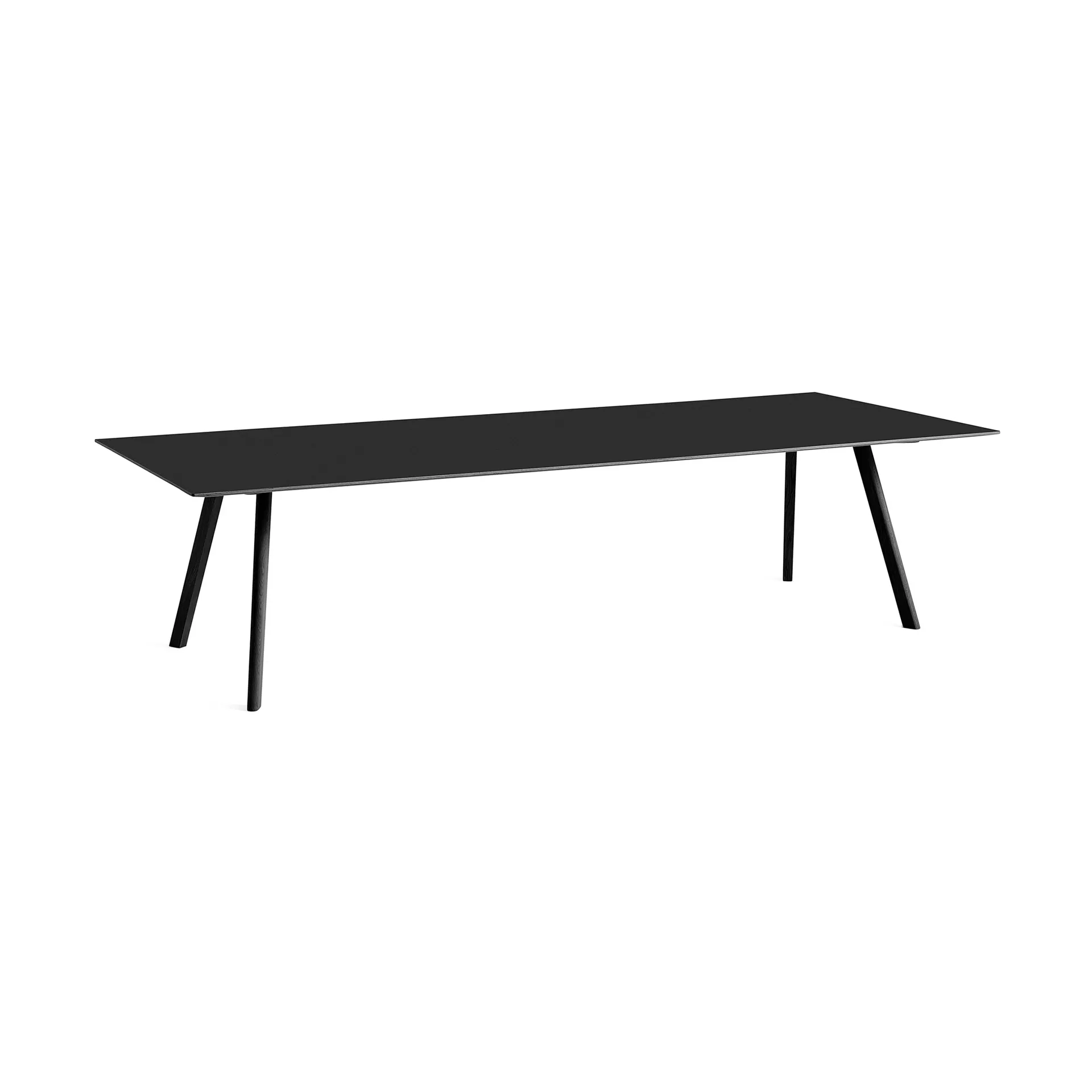 CPH30 2.0 eettafel 90x300 cm, Black linoleum-gelakt eiken HAY