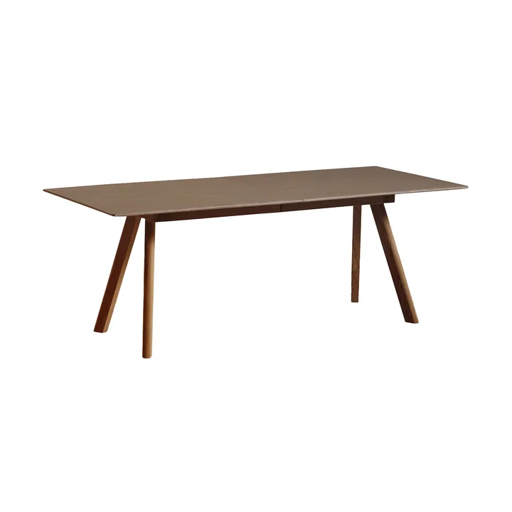 CPH30 2.0 uitschuifbare eettafel 90x200 cm - Gelakt walnoot - HAY