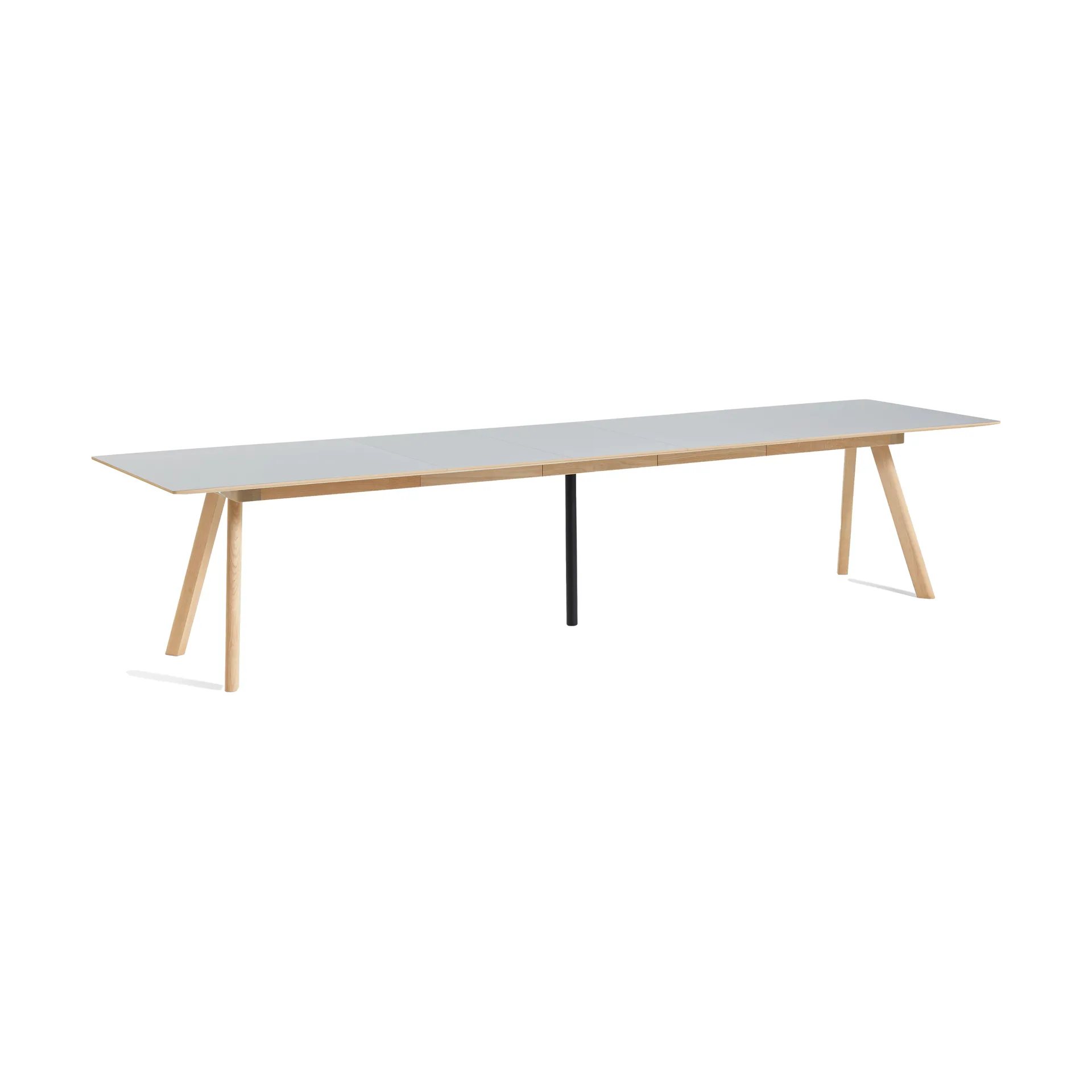 CPH30 2.0 verlengblad voor eettafel 50x80 cm, Grey linoleum-gelakt eiken HAY