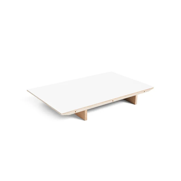 CPH30 2.0 verlengblad voor eettafel 50x80 cm - White laminate-gelakt eiken - HAY