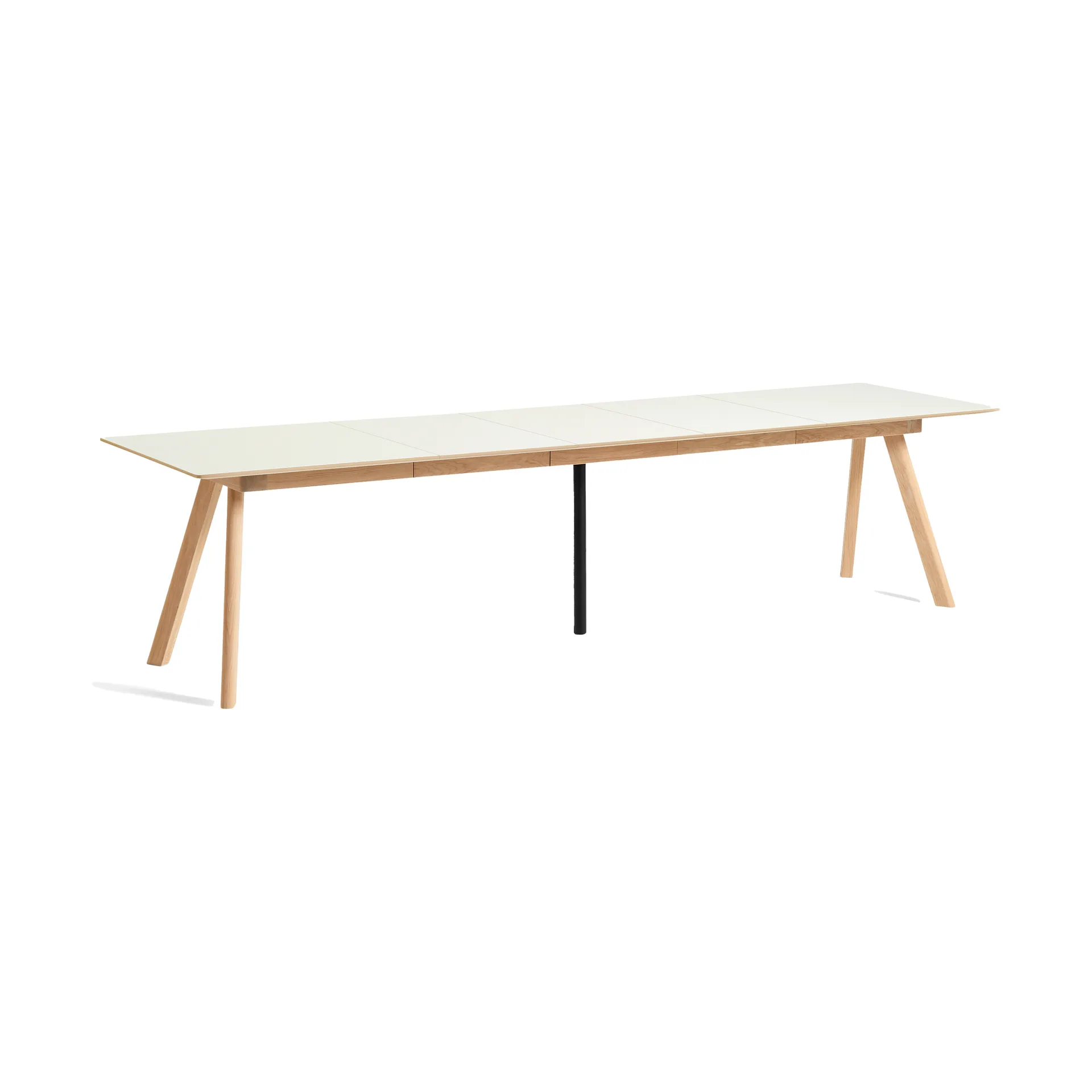 CPH30 2.0 verlengblad voor eettafel 50x80 cm, White laminate-gelakt eiken HAY
