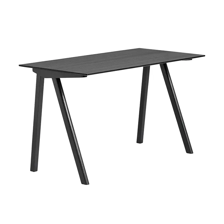 CPH90 2.0 bureau 65x130 cm - Black-gelakt eikenfineer - HAY